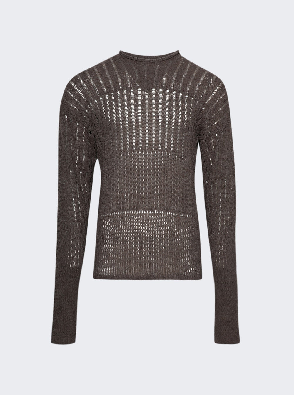 Men | Rick Owens | Oversized Pull Knit Sweater | Dust