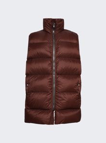Men | Rick Owens | Flight Vest Throat | Dark Brown