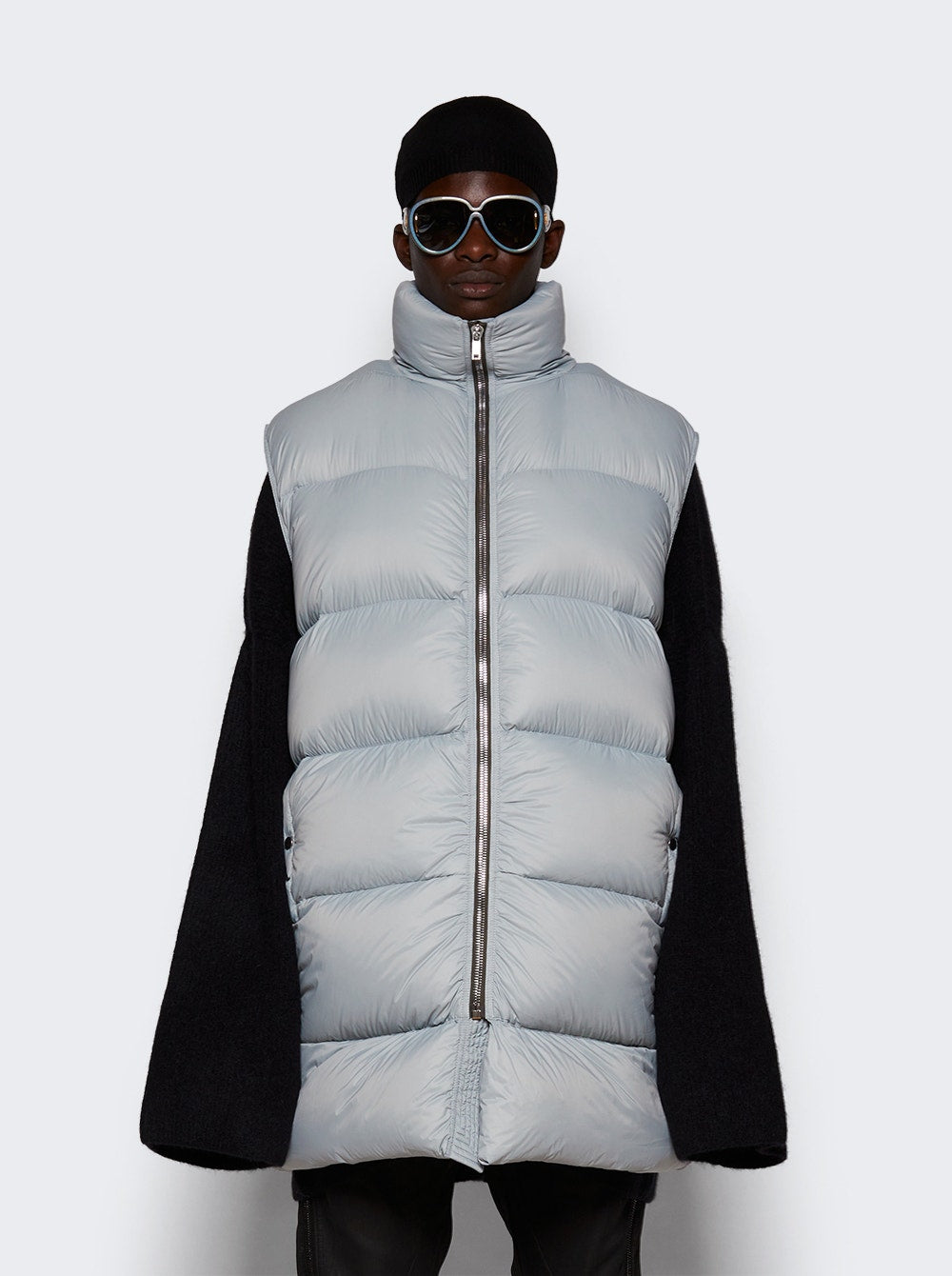 Men | Rick Owens | Flight Vest Pale | Blue