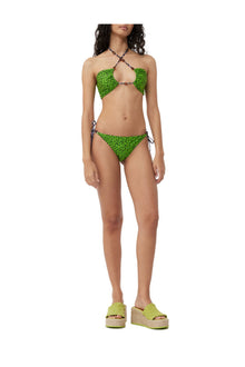 Recycled Printed Beads String Bikini Briefs | Tender Shoots