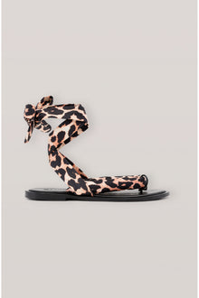 Recycled Tech Sandal | Leopard