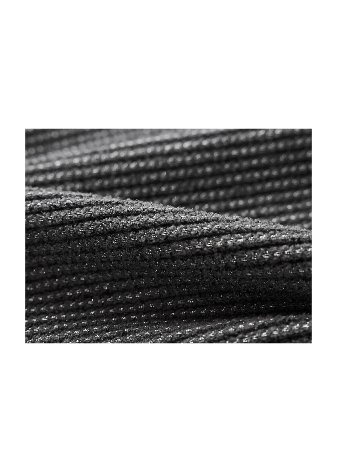 Ribbed Knit Pants | Grey