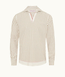 Ridley Cravat Relaxed Fit Overhead Shirt | Sea Mist
