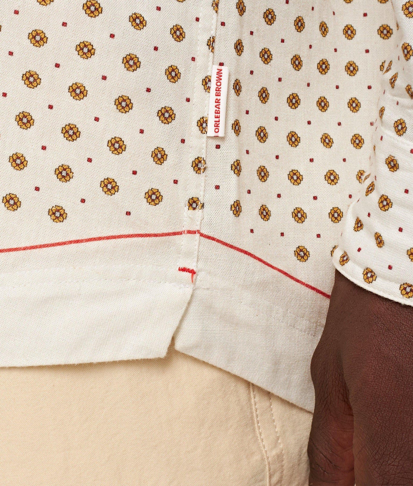 Ridley Cravat Relaxed Fit Overhead Shirt | Sea Mist
