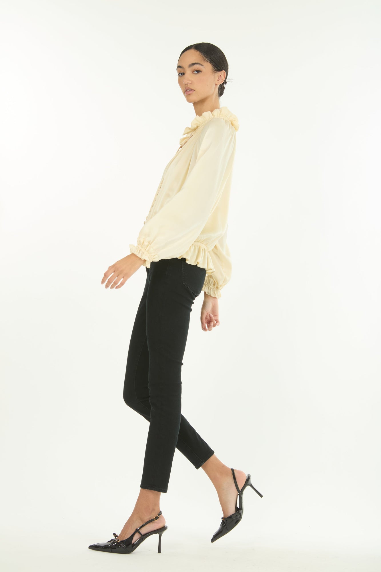 Romane Top | Vintage Creme