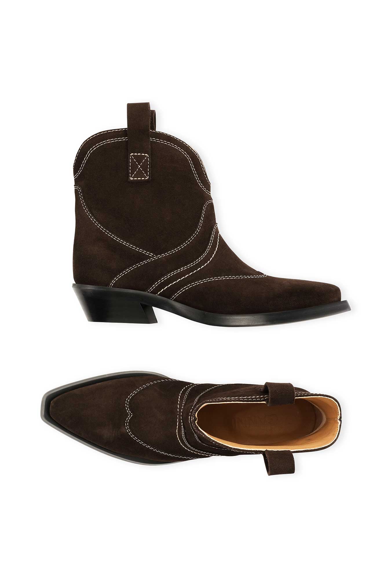 Suede Low Western Boot | Mole