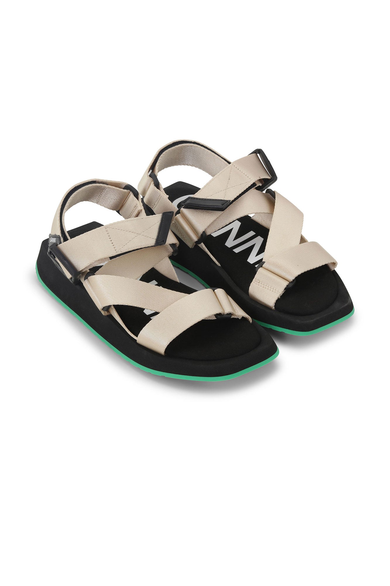 Performance Webbing Sandals | Oyster Gray