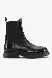 Everyday Mid Chelsea Boots Tonal Naplack | Black/Black