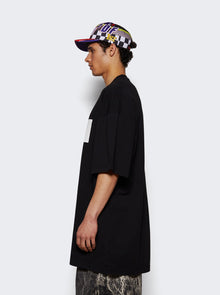 Men | 032c | Point Zero Oversized T-shirt | Washed Black