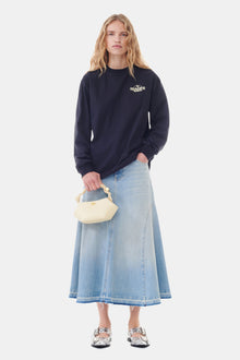 Feminine Buckle Ballerina Metallic | Silver