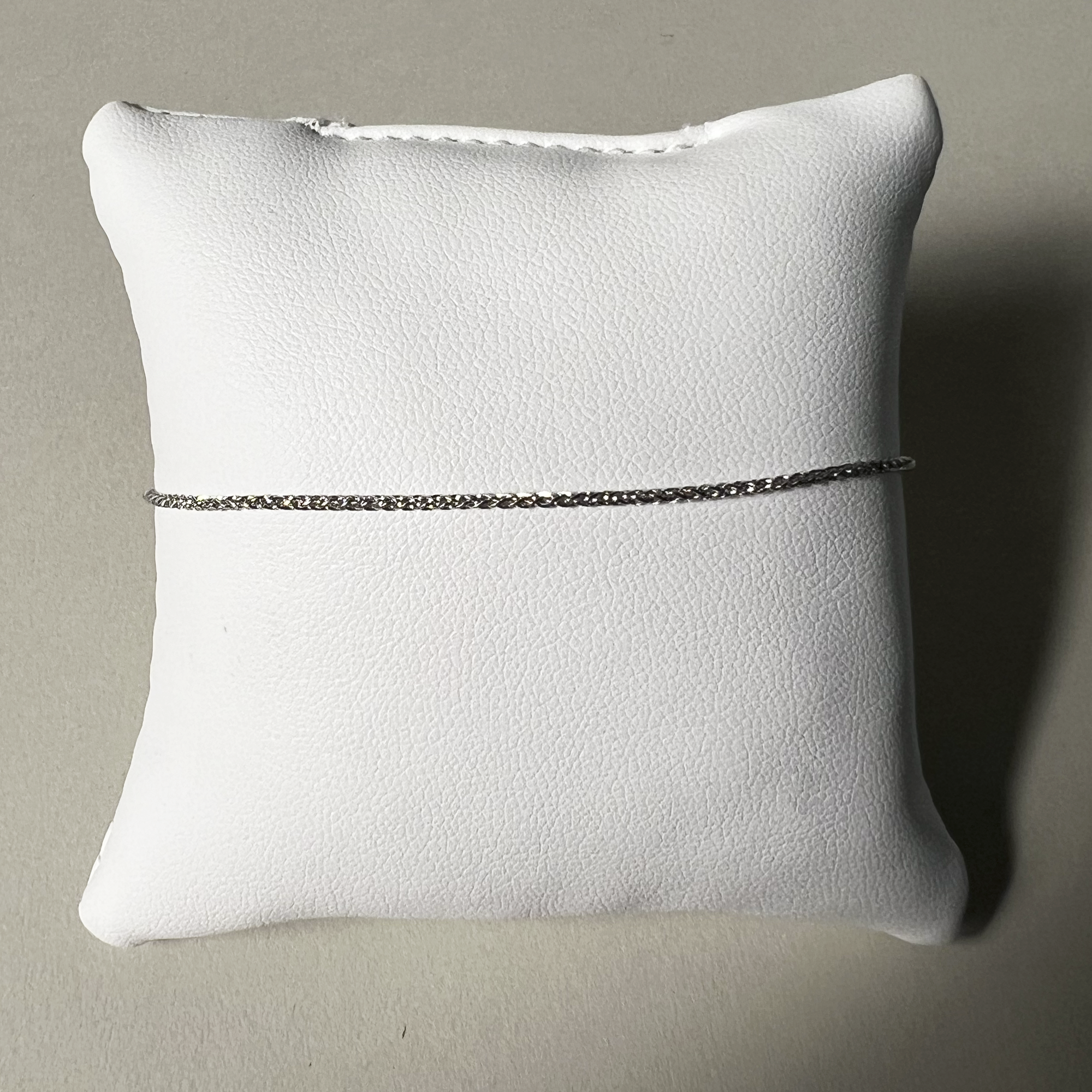 Rope Chain Bracelet | 18K White Gold