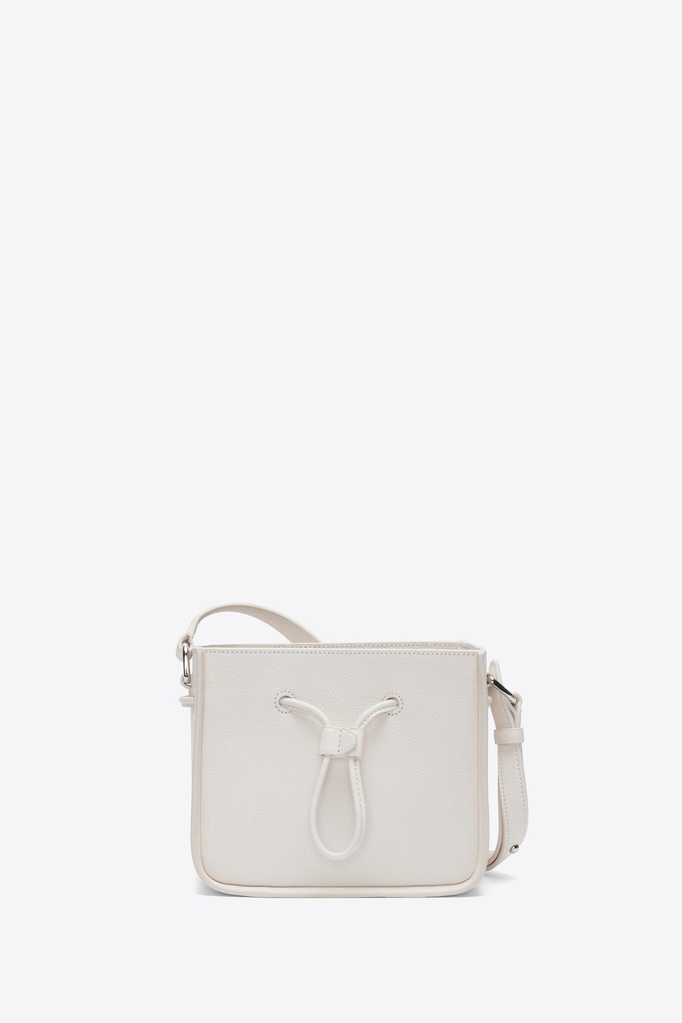 Soleil Mini Bucket Drawstring | Off White