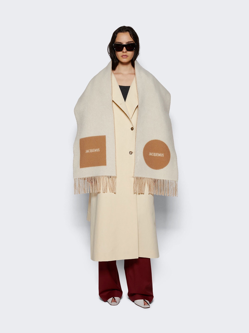 Women | LouLou de Saison | Trousers | Burgundy