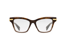 Womens | Sentinelle - III Optical | Dark Brown Swirl to Light Brown Crystal - Gold | Clear