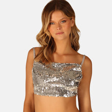 OW Collection Sequin Top | Glitter