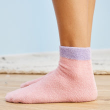 Cozy Fleece Lounge Socks with Silicone Grips | Flamingo