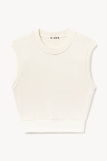 SLEEVELESS CREWNECK TOP - ETERNE