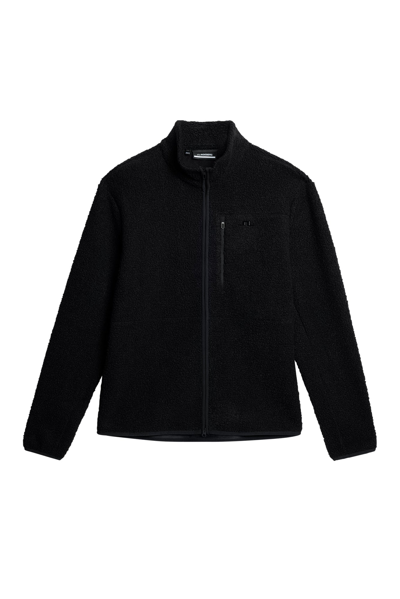 Peter Pile Jacket in Black by J.Lindeberg