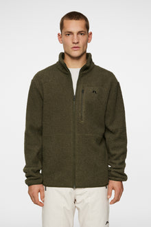 Men | Peter Pile Jacket | Forest Green