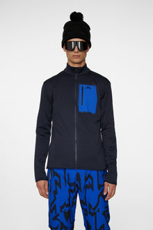 Men | Wayne Polartec Mid Layer | JL Navy