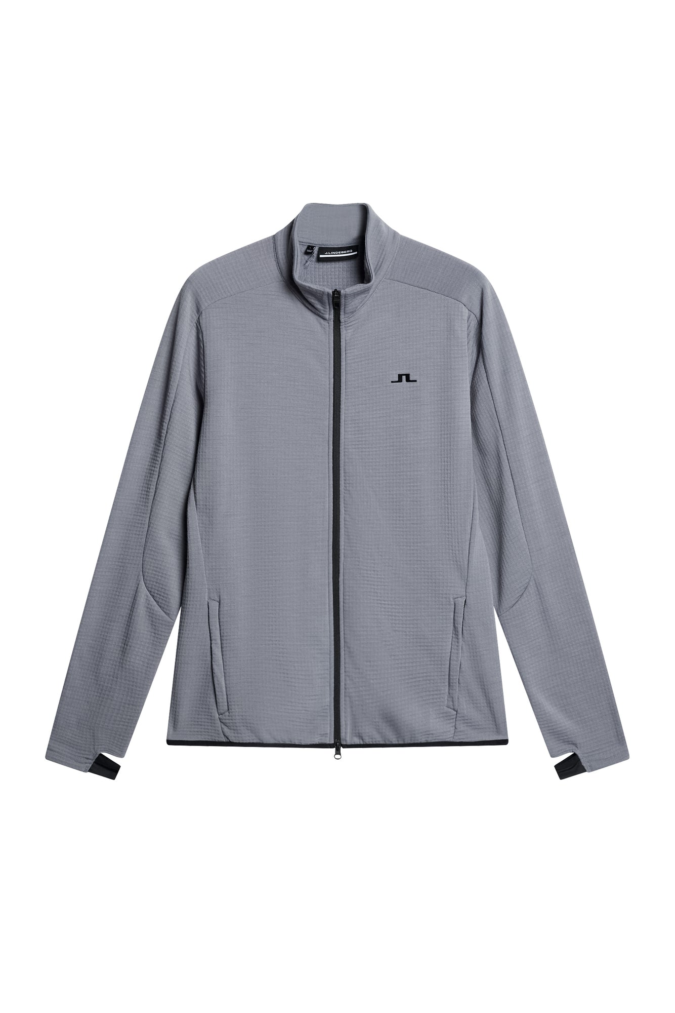 High Grounds Merino Mid Layer in Night Owl by J.Lindeberg