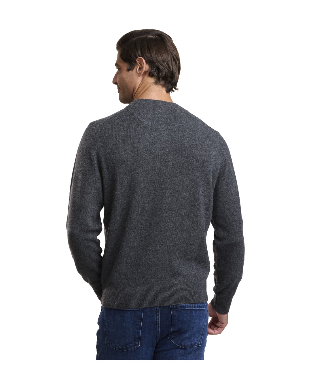 NOMAD | Men | Men's Cashmere Sweater | Charcoal