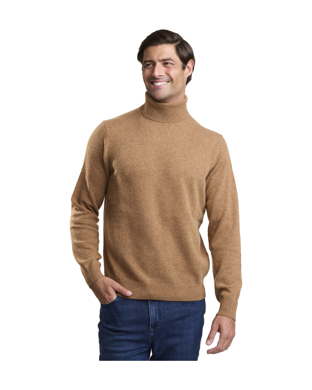 NOMAD | Men | Men's Cashmere Sweater | Camel