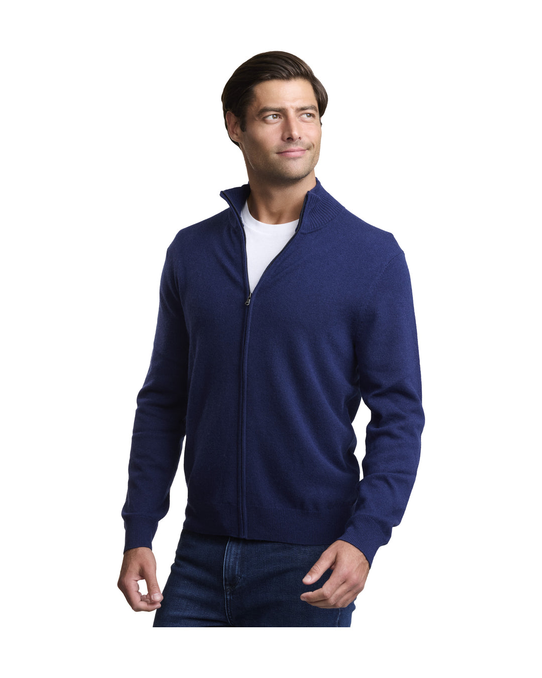 NOMAD | Men | Men's Cashmere Sweater | Navy