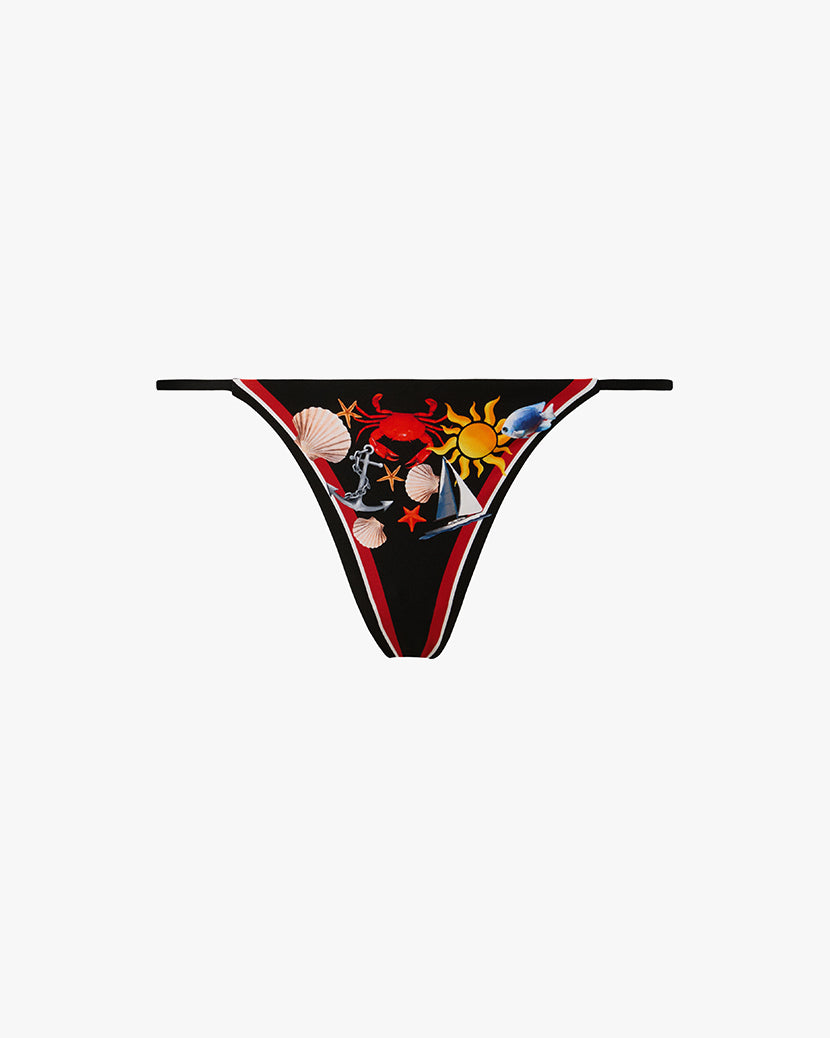 Tie Bottom | Black (V2)