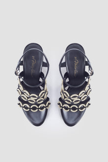 Salma Platform Sandals | Black