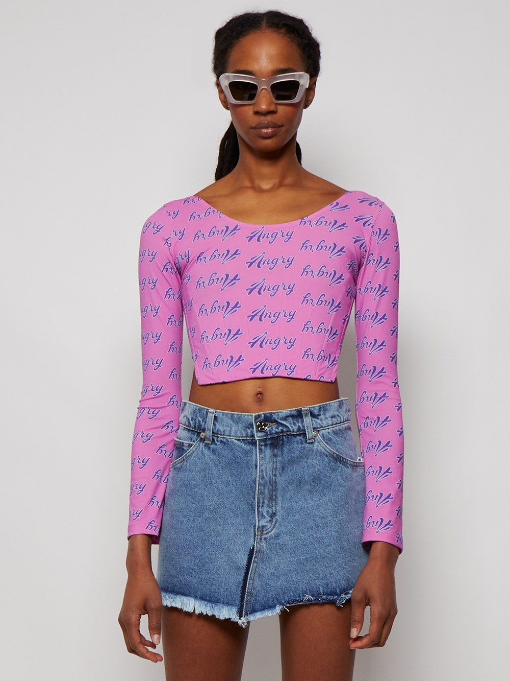 Women | Natasha Zinko | Too Sexy Corset Top | Pink & Purple