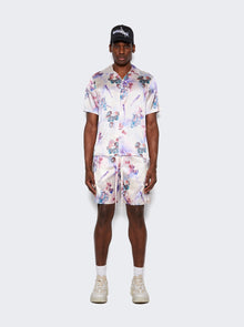Men | NAHMIAS | Silk Shorts | Grape Print