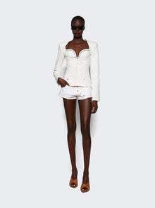 Women | Ludovic De Saint Sernin | Rebecca Jacket Optical White