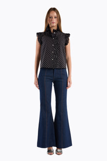 Marfa Top | Black White Dot