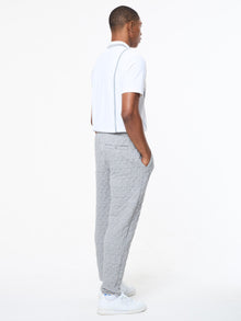 Men | Aversa Quilted Sweatpant | Light Heather Grey