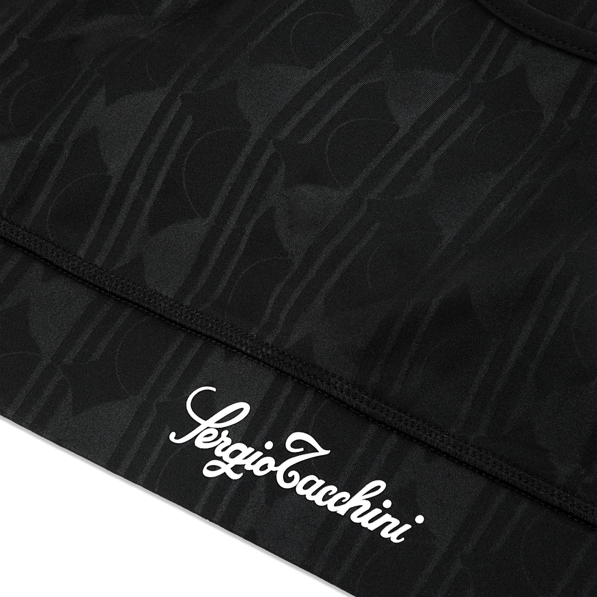 Women | Viano Printed Sports Bra | Black Beauty
