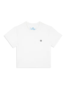 Women | Mirano Fitted Crop Top | Brilliant White