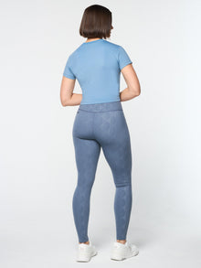 Women | Mirano Fitted Crop Top | Coronet Blue