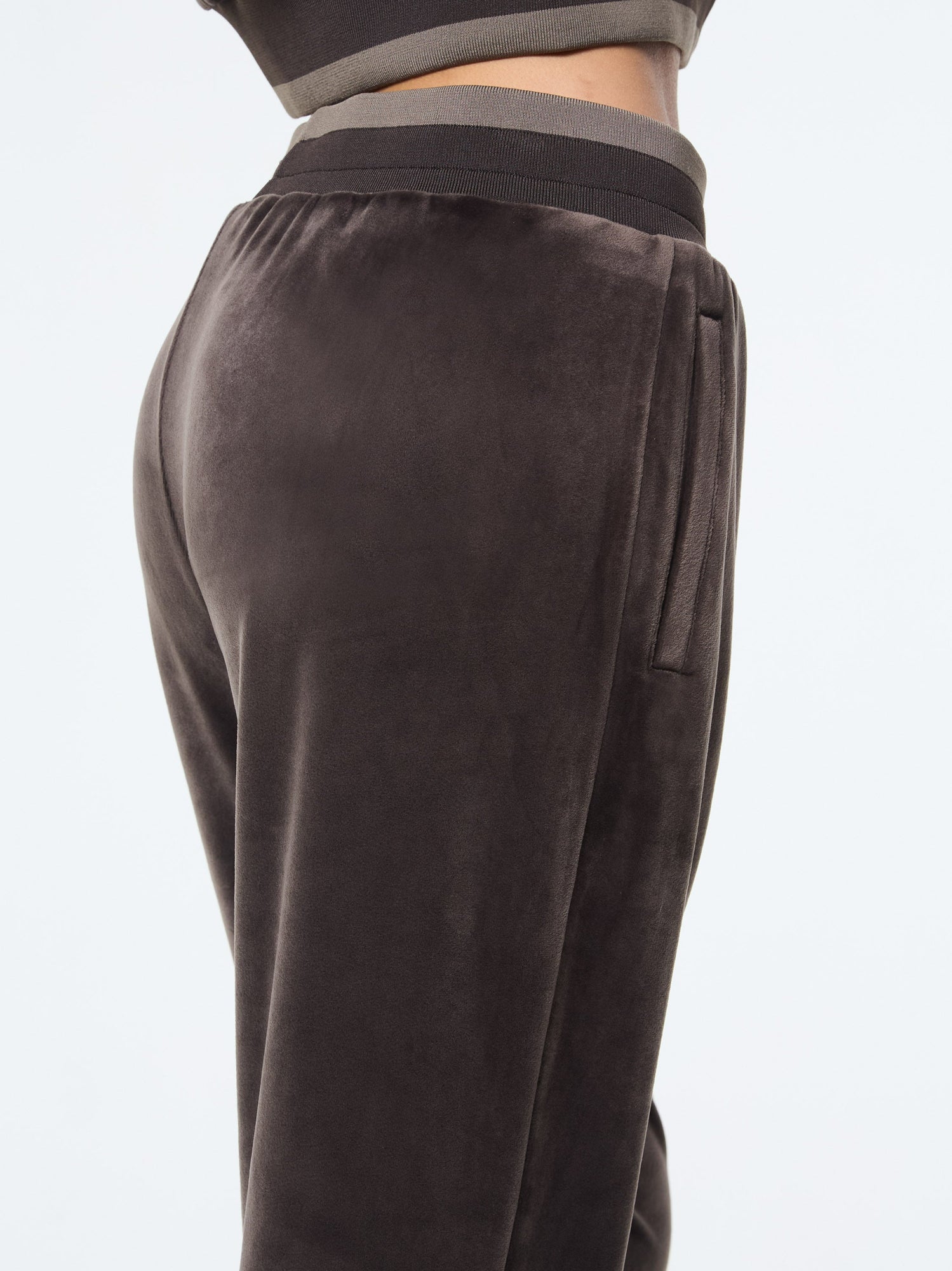 Women | Leta Velour Pant | Mulch