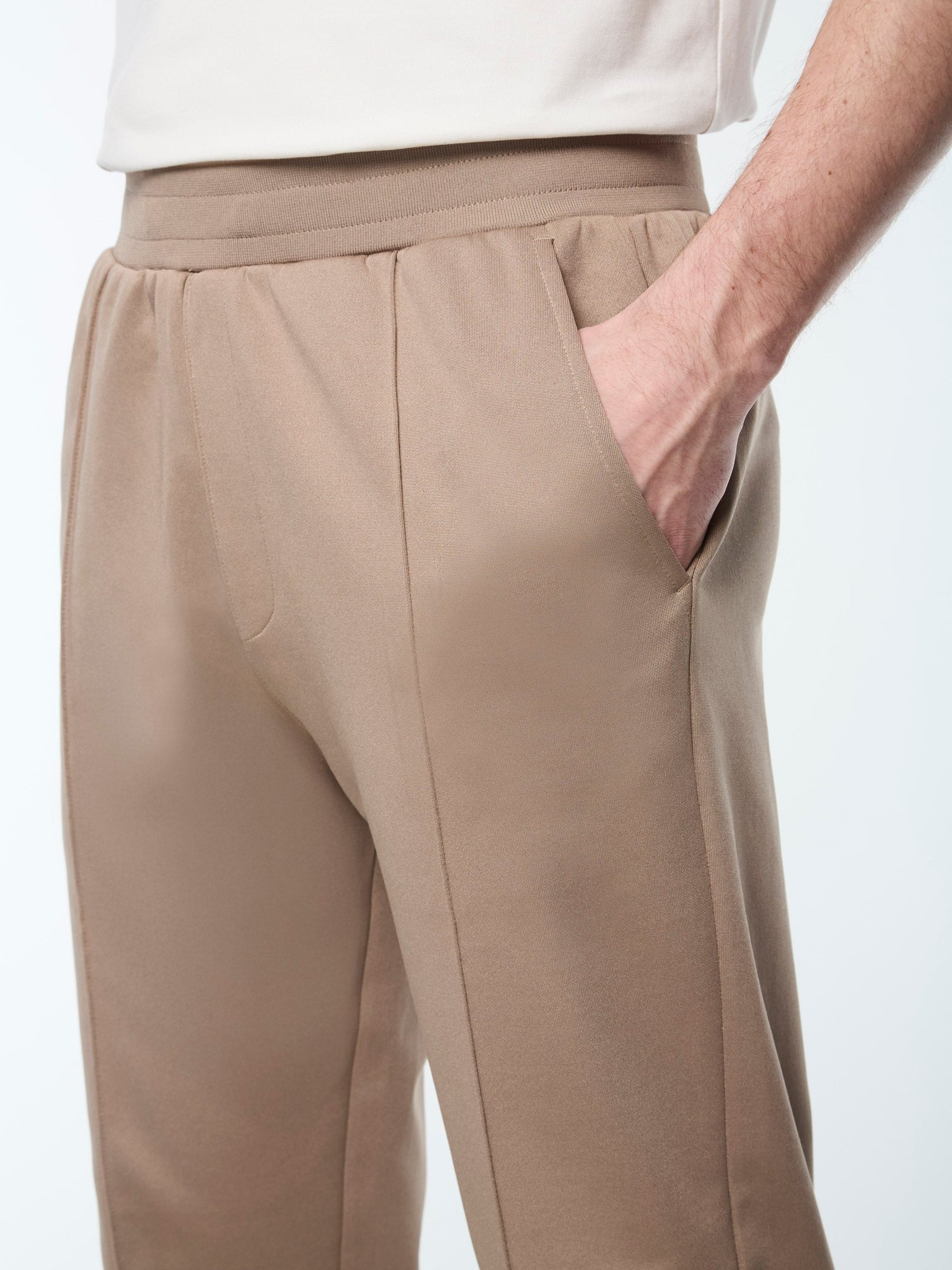 Men | Rimini Track Pant | Taupe Grey