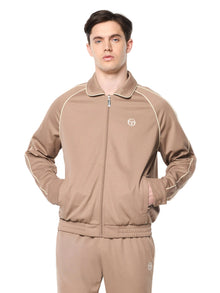 Men | Ettore Track Jacket | Taupe Grey