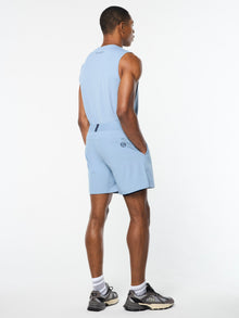 Men | Elio Tennis Short | Faded Denim