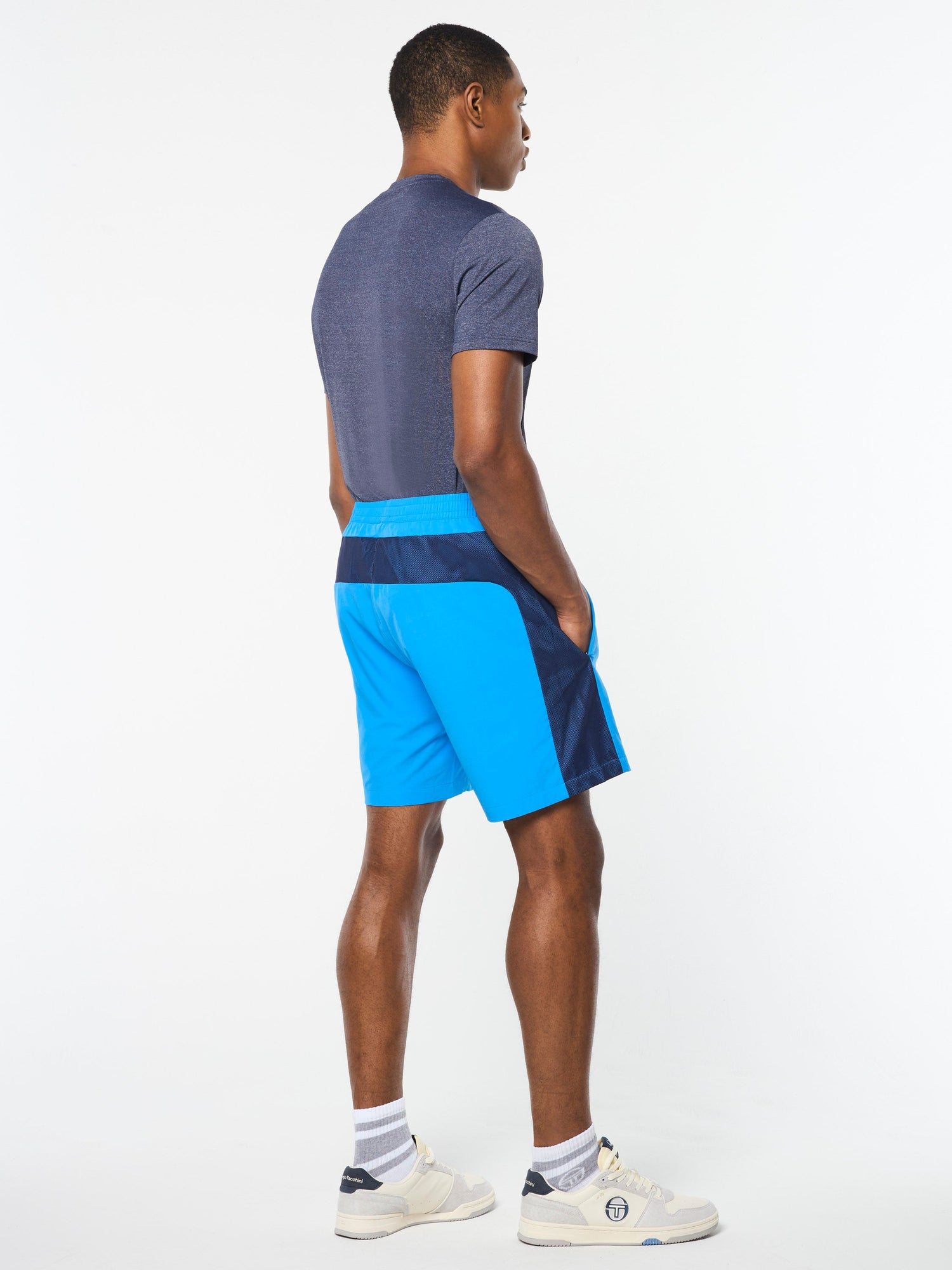 Men | Elio Performance Short | French Blue