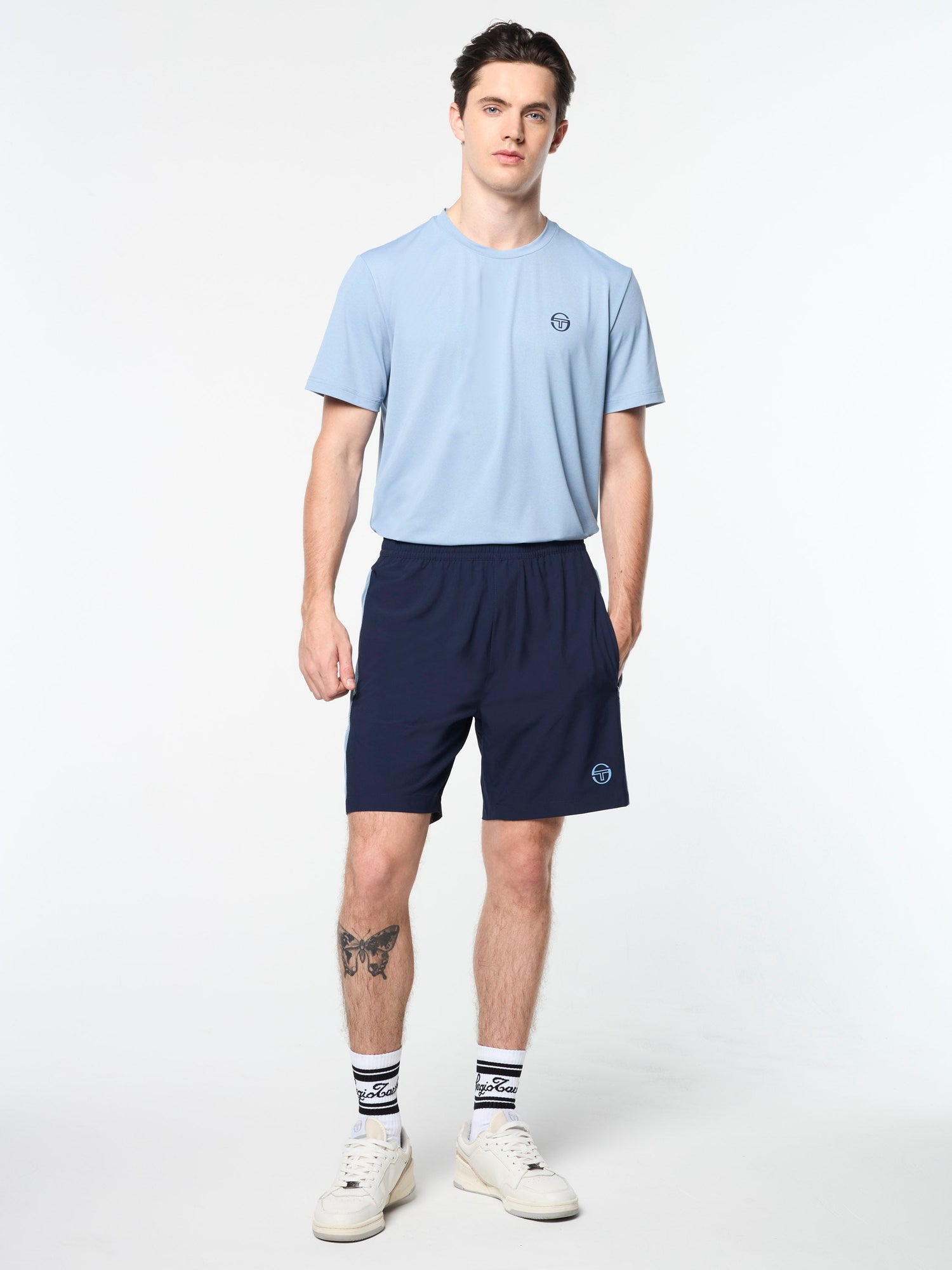 Men | Elio Performance Short | Maritime Blue
