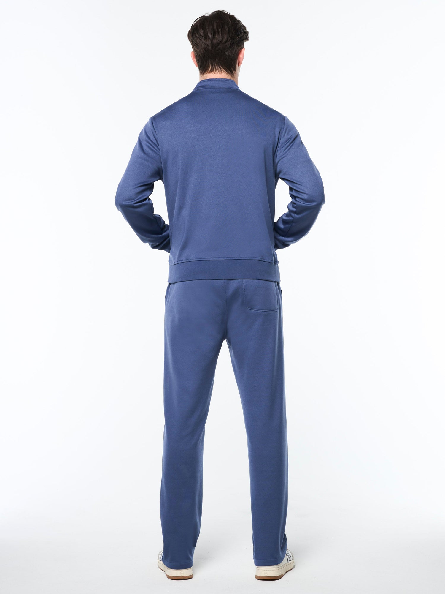 Men | Sandro Track Jacket | Blue Indigo
