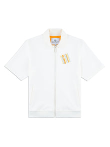 Men | Urso Short Sleeve Track Jacket | Gardenia