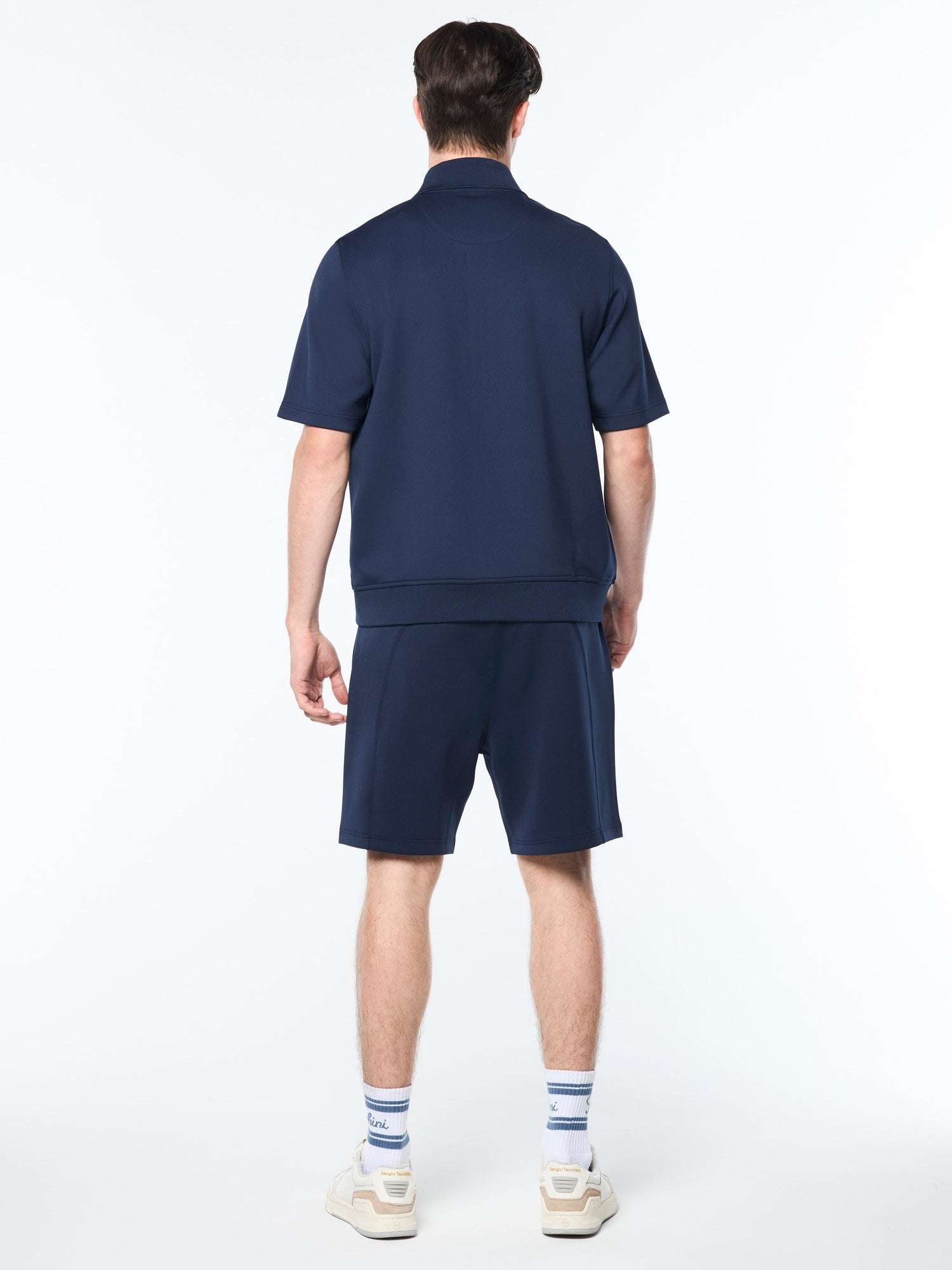Men | Urso Short Sleeve Track Jacket | Maritime Blue