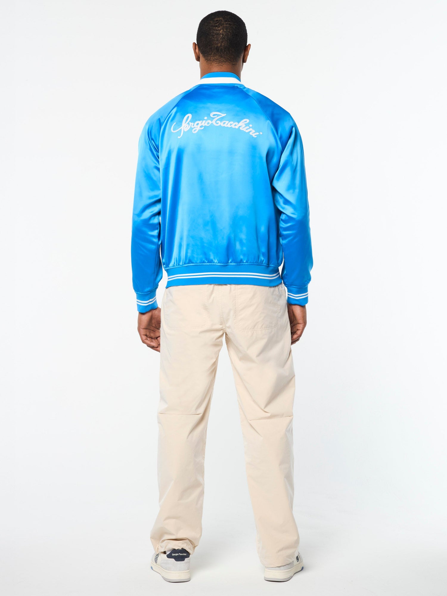 Men | Tosca Varsity Jacket | French Blue