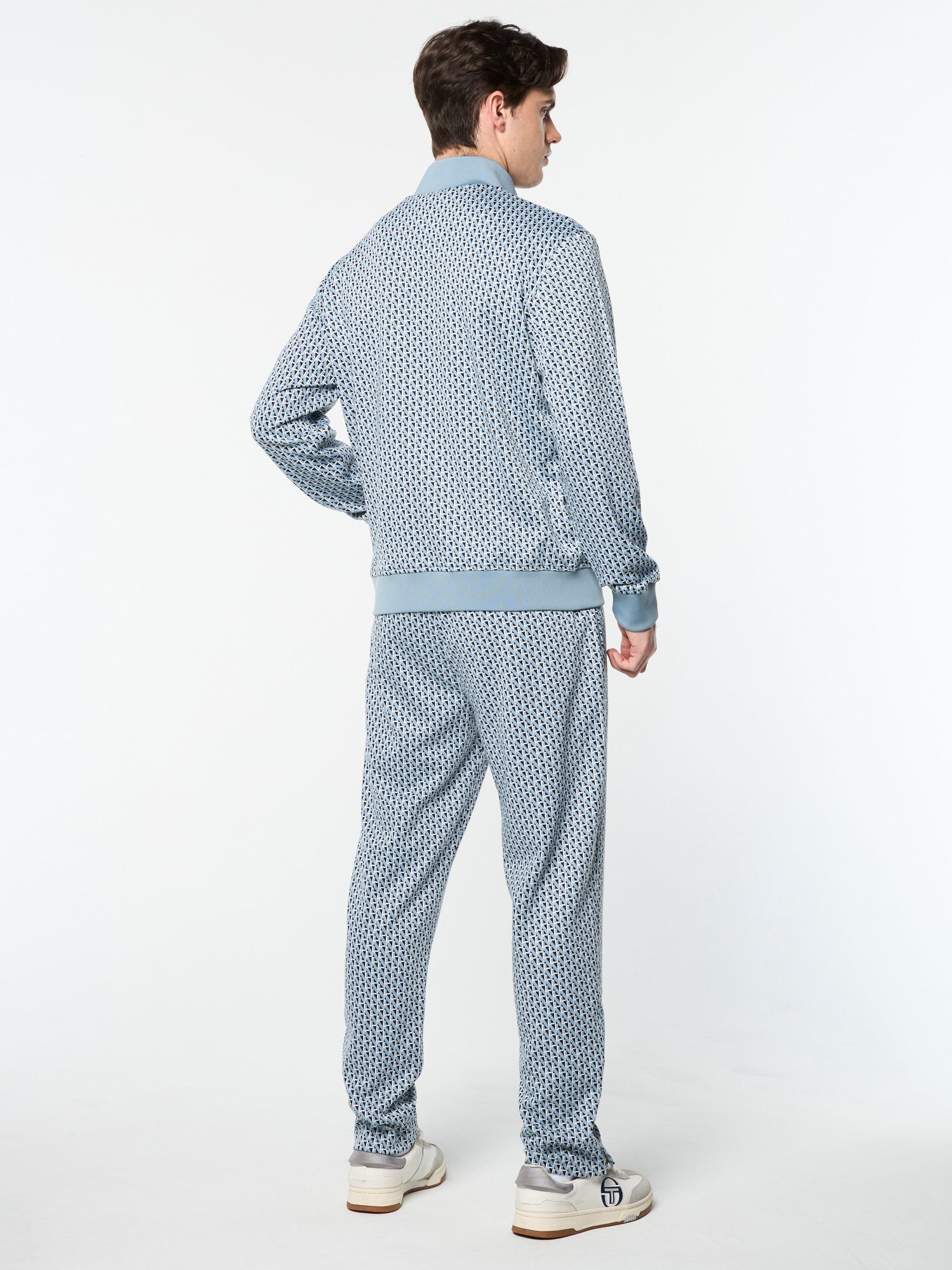 Men | Paolo Knit Track Pant | Faded Denim