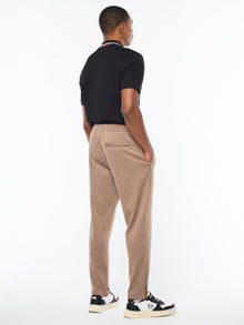 Men | Paolo Knit Track Pant | Taupe Grey